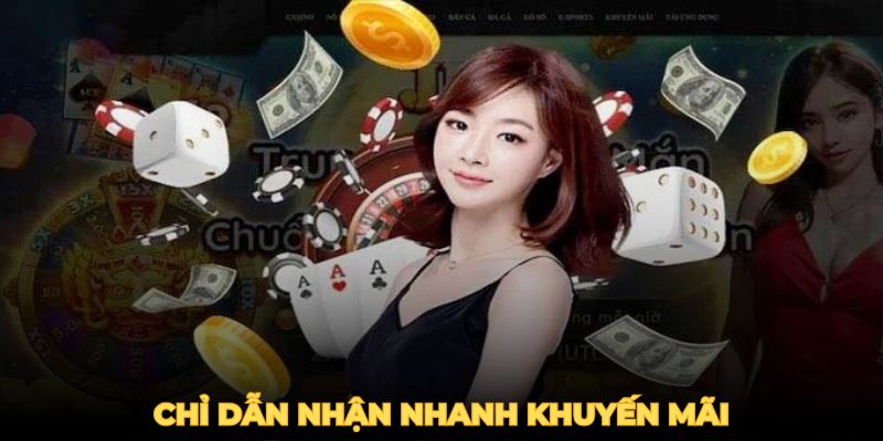 Chỉ dẫn nhận nhanh khuyến mãi
